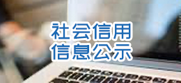 社會信用信息公示